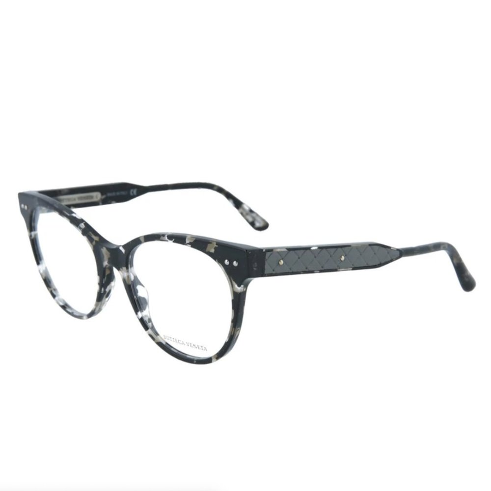 Bottega Veneta Unisex Green Havana Tortoise Eyeglasses!